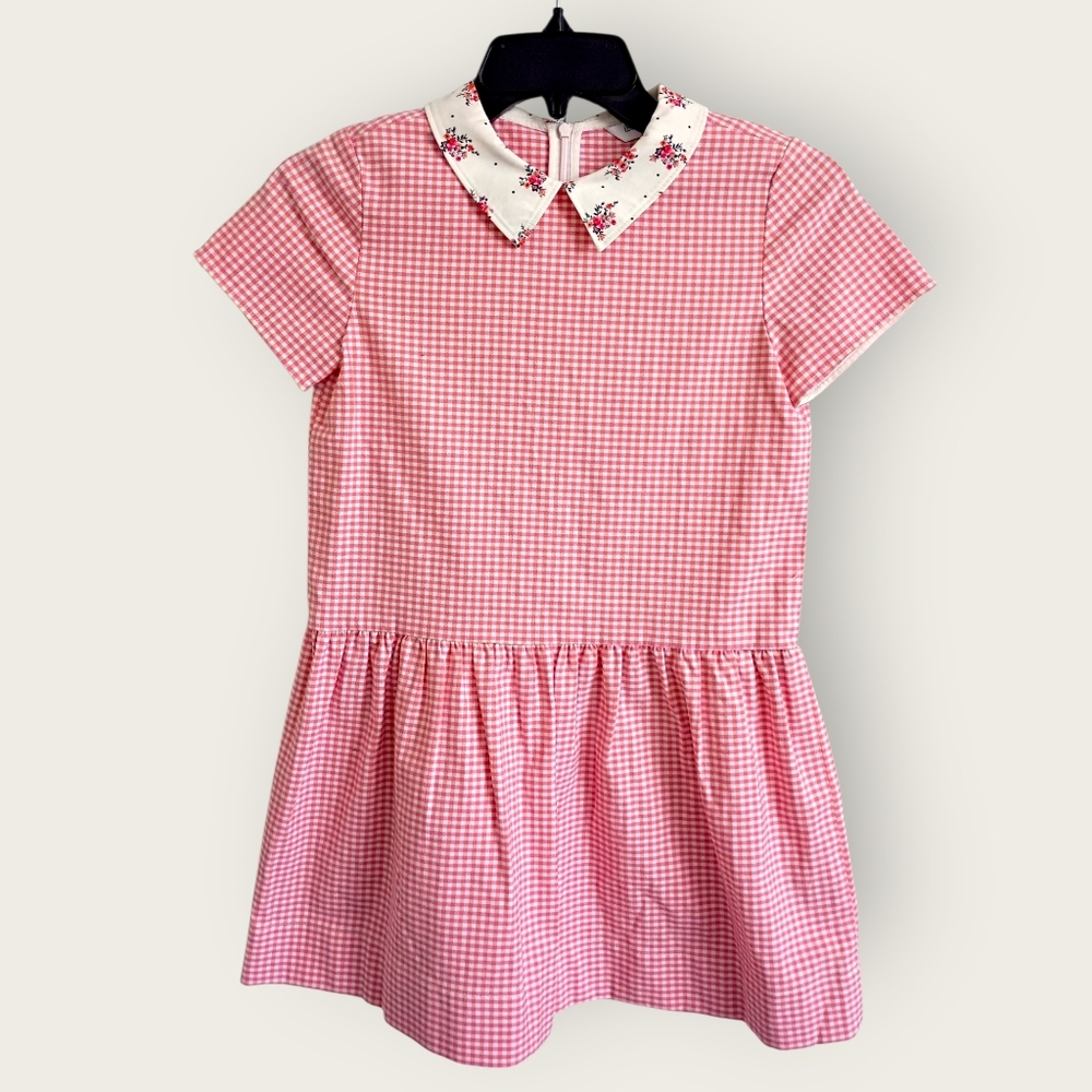 Brooks Brothers Pink Checkered Kids Dress